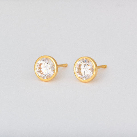 Diamond Stud Earrings 1 ct