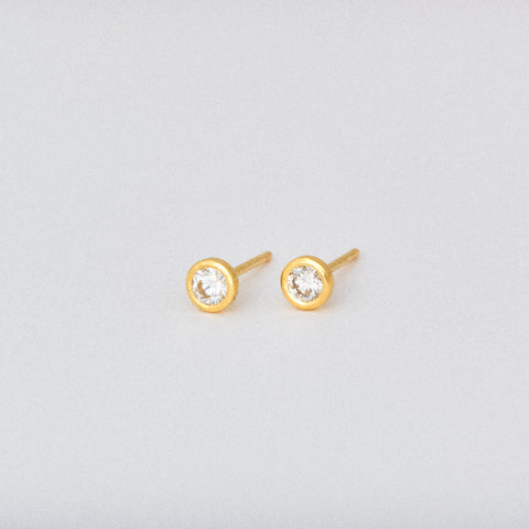 Diamond Stud Earrings 1/10 ct