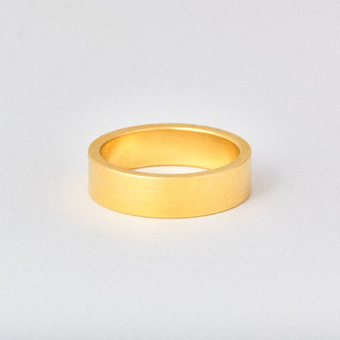 Flat 5mm Wedding Band Ring