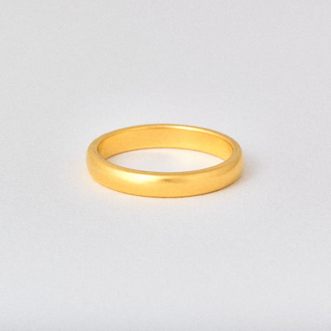 Round 3mm Wedding Band Ring