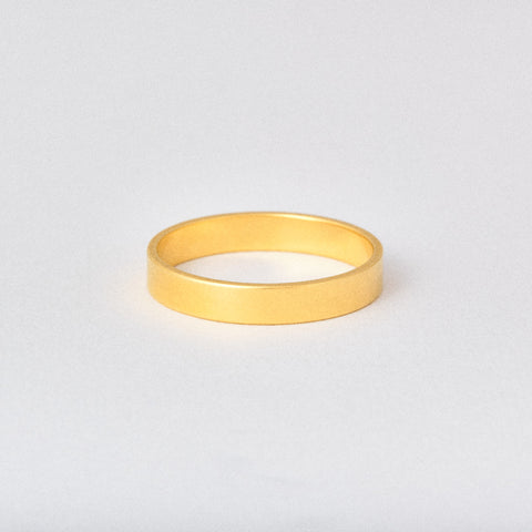 Thin Flat 3mm Wedding Band Ring