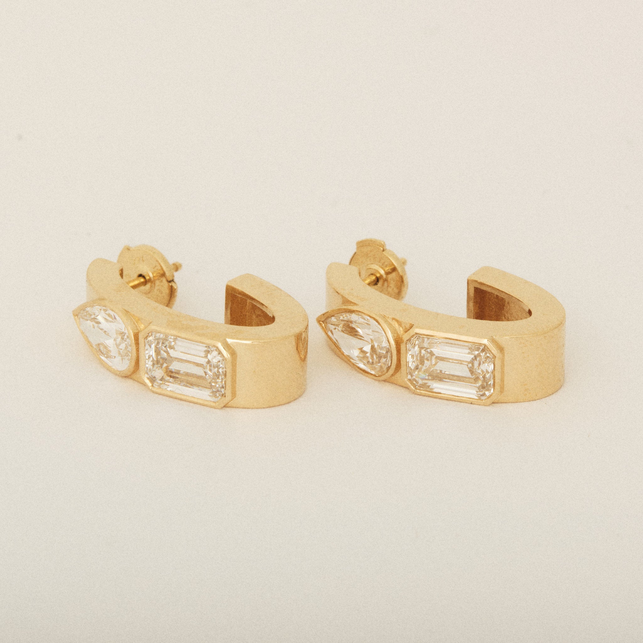Toi et Moi Diamond Earrings