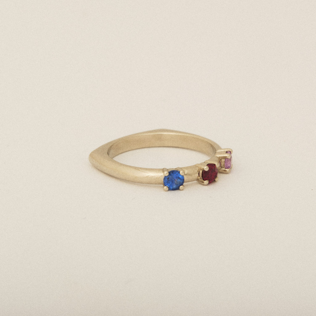 Birthstone Prong Ring
