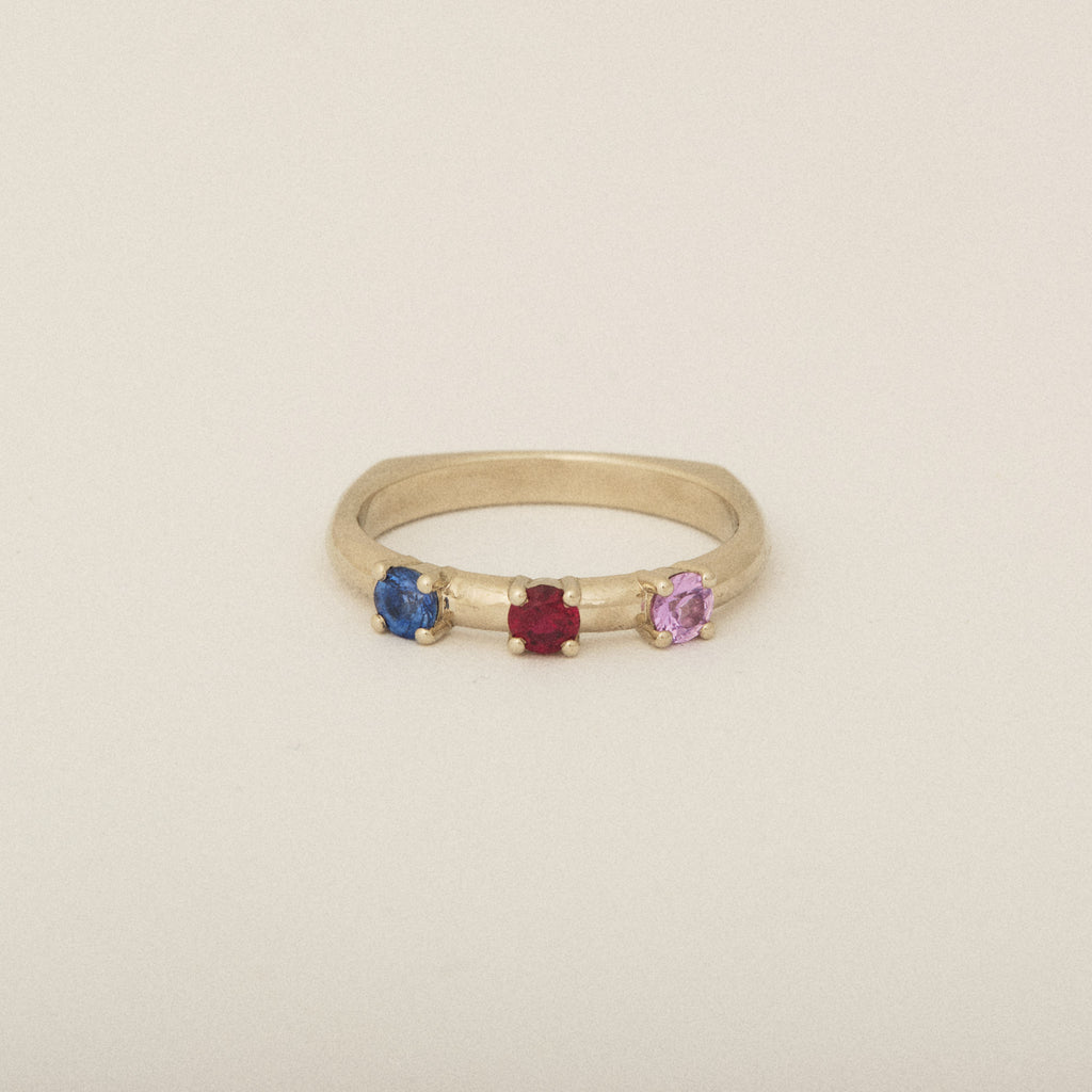Birthstone Prong Ring