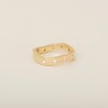 Zig Zag Heirloom Diamond Pinky Ring