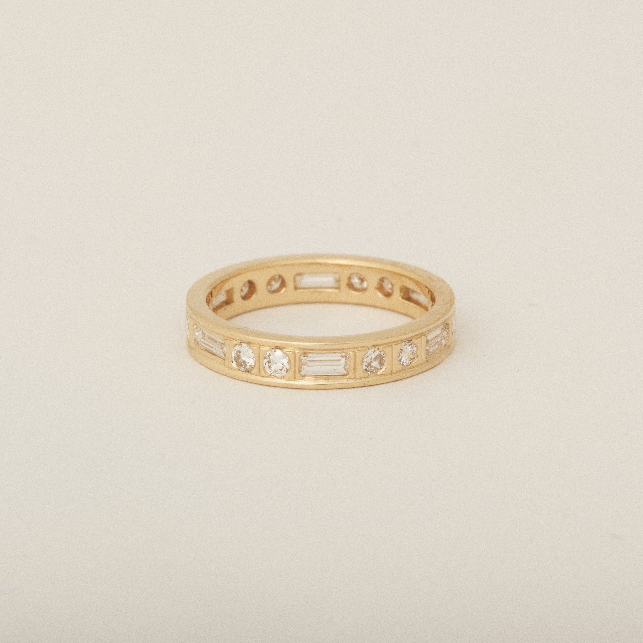 BEFORE & AFTER: Grandmother's brooch turned into four cousin diamond rings