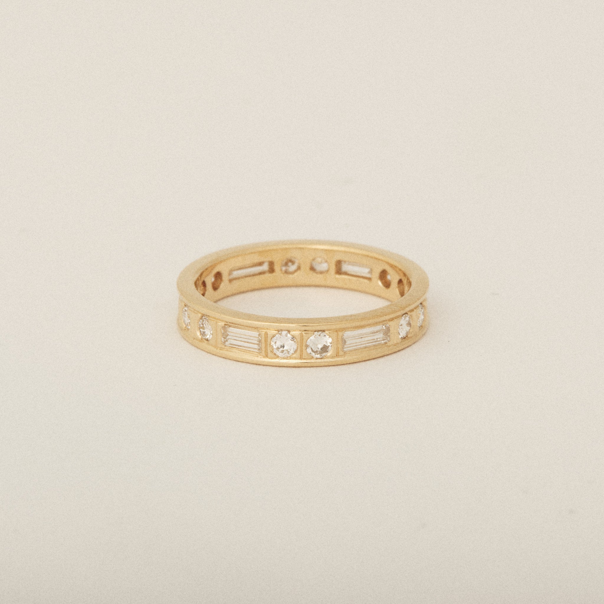 BEFORE & AFTER: Grandmother's brooch turned into four cousin diamond rings