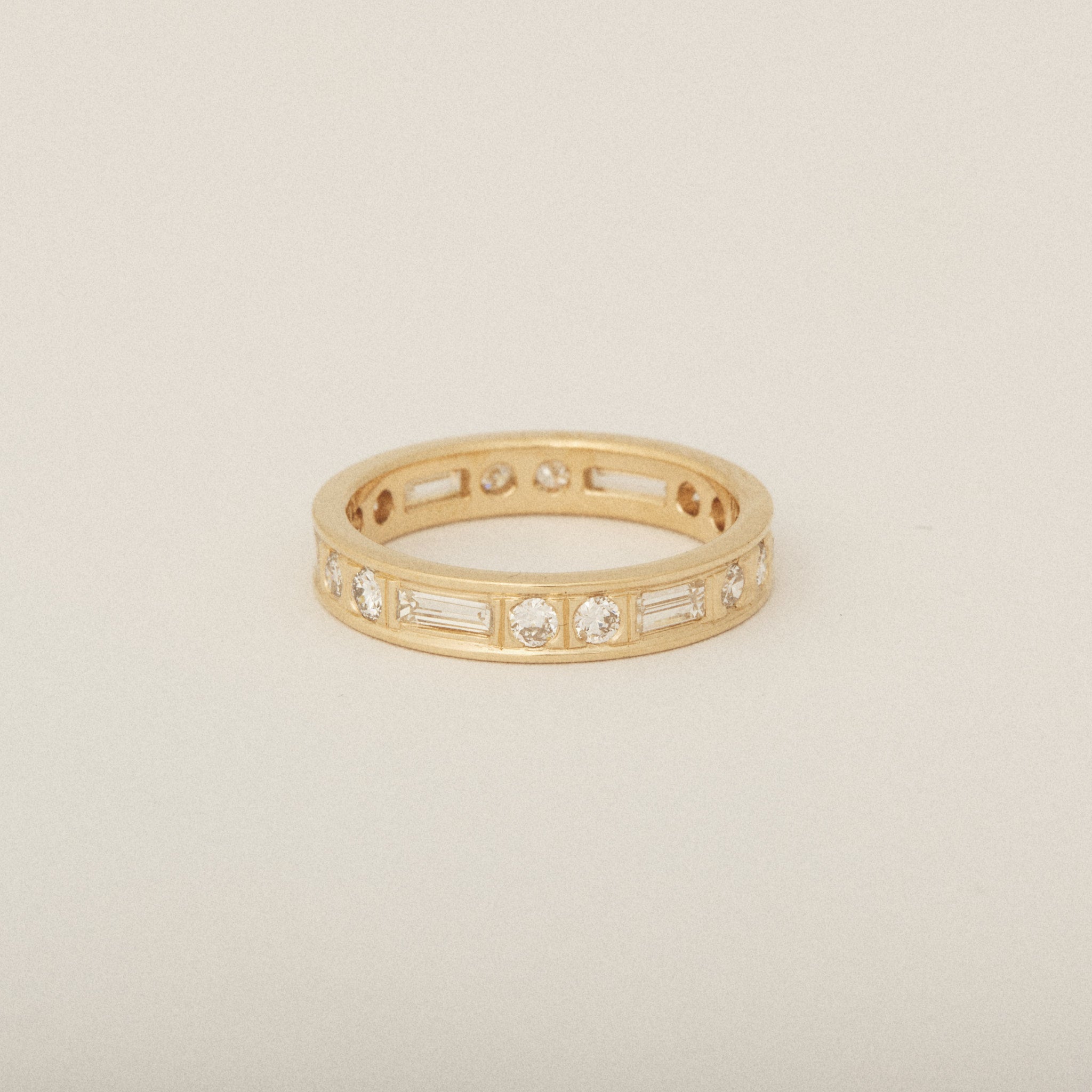 BEFORE & AFTER: Grandmother's brooch turned into four cousin diamond rings