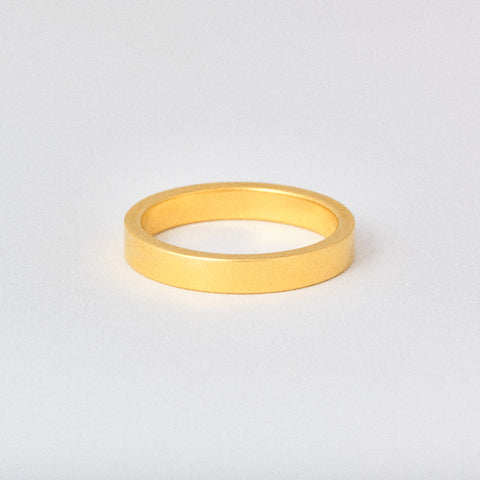 Flat 3mm Wedding Band Ring