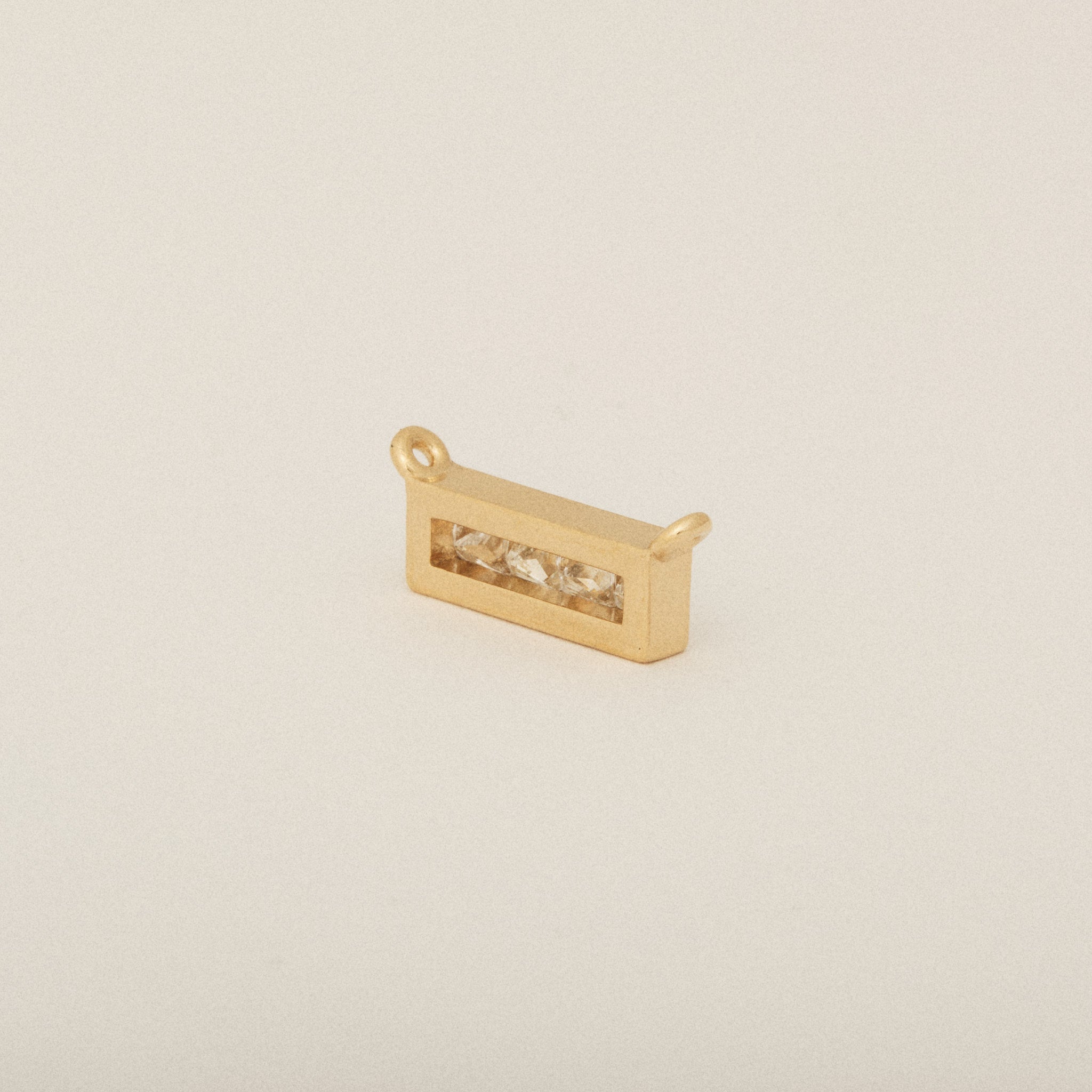 Four Princess Cut Heirloom Diamond Necklace Center