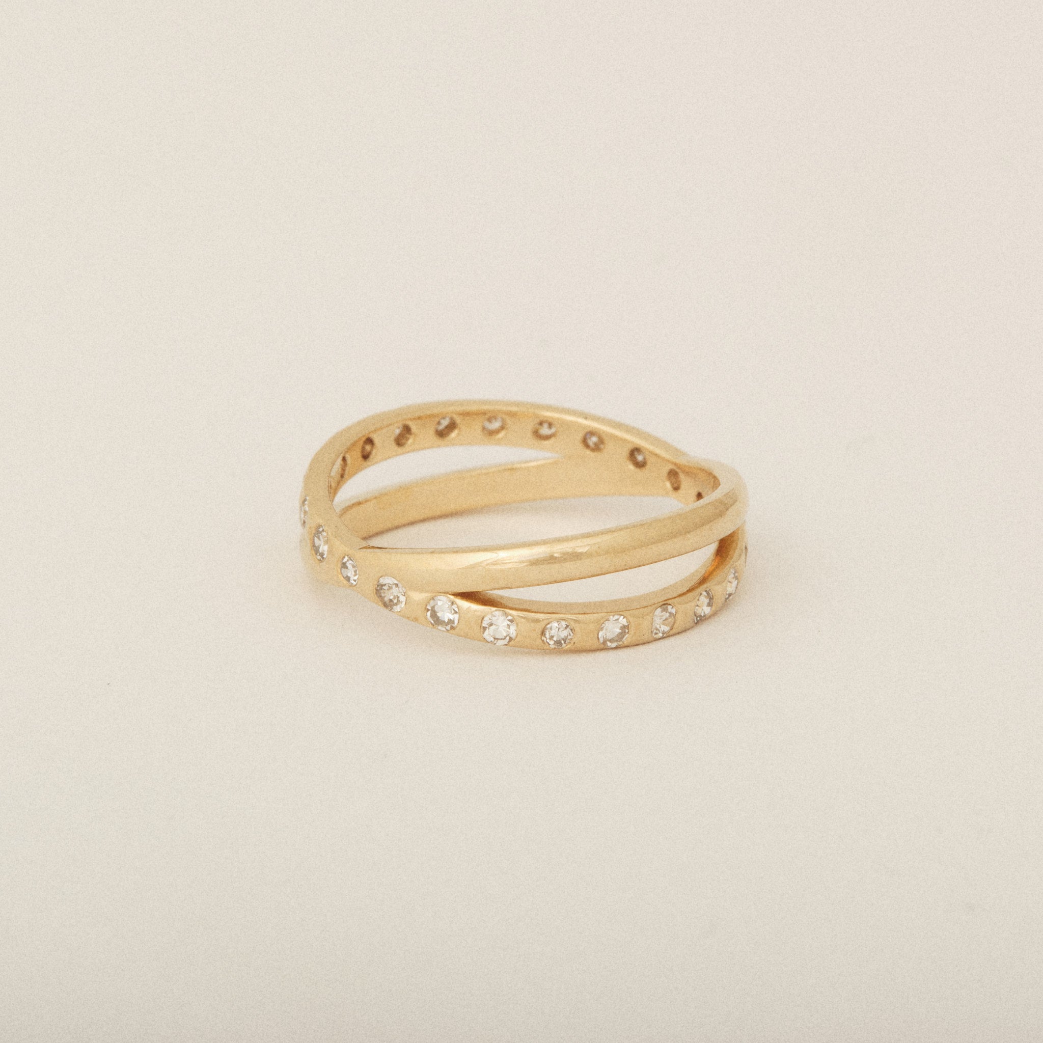 BEFORE & AFTER: Grandmother's brooch turned into four cousin diamond rings