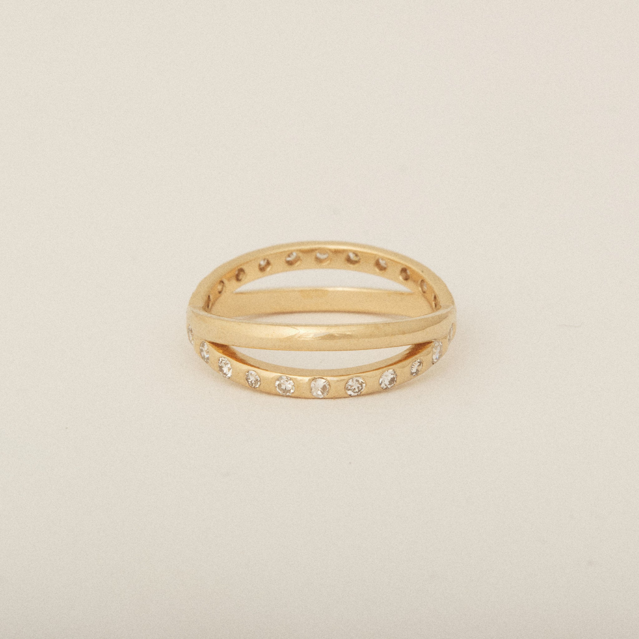 BEFORE & AFTER: Grandmother's brooch turned into four cousin diamond rings