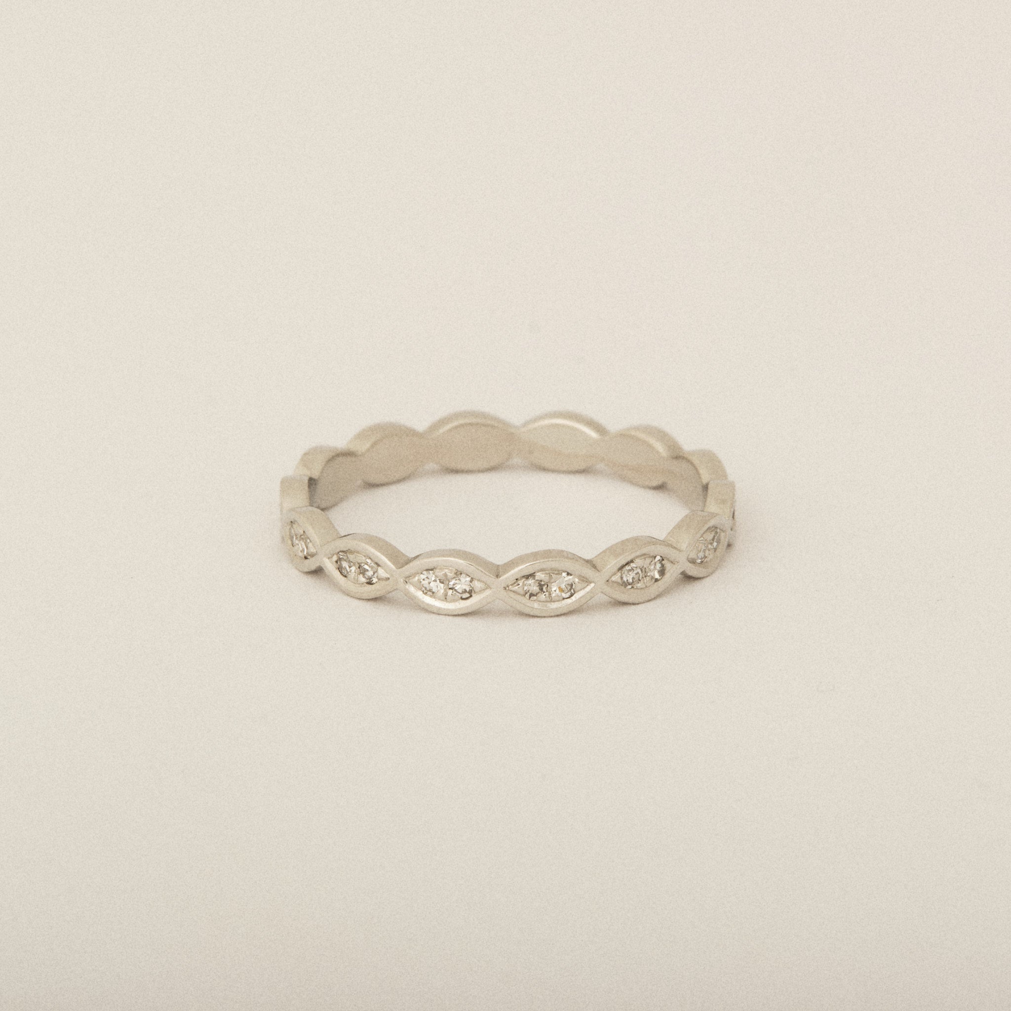 BEFORE & AFTER: Grandmother's brooch turned into four cousin diamond rings