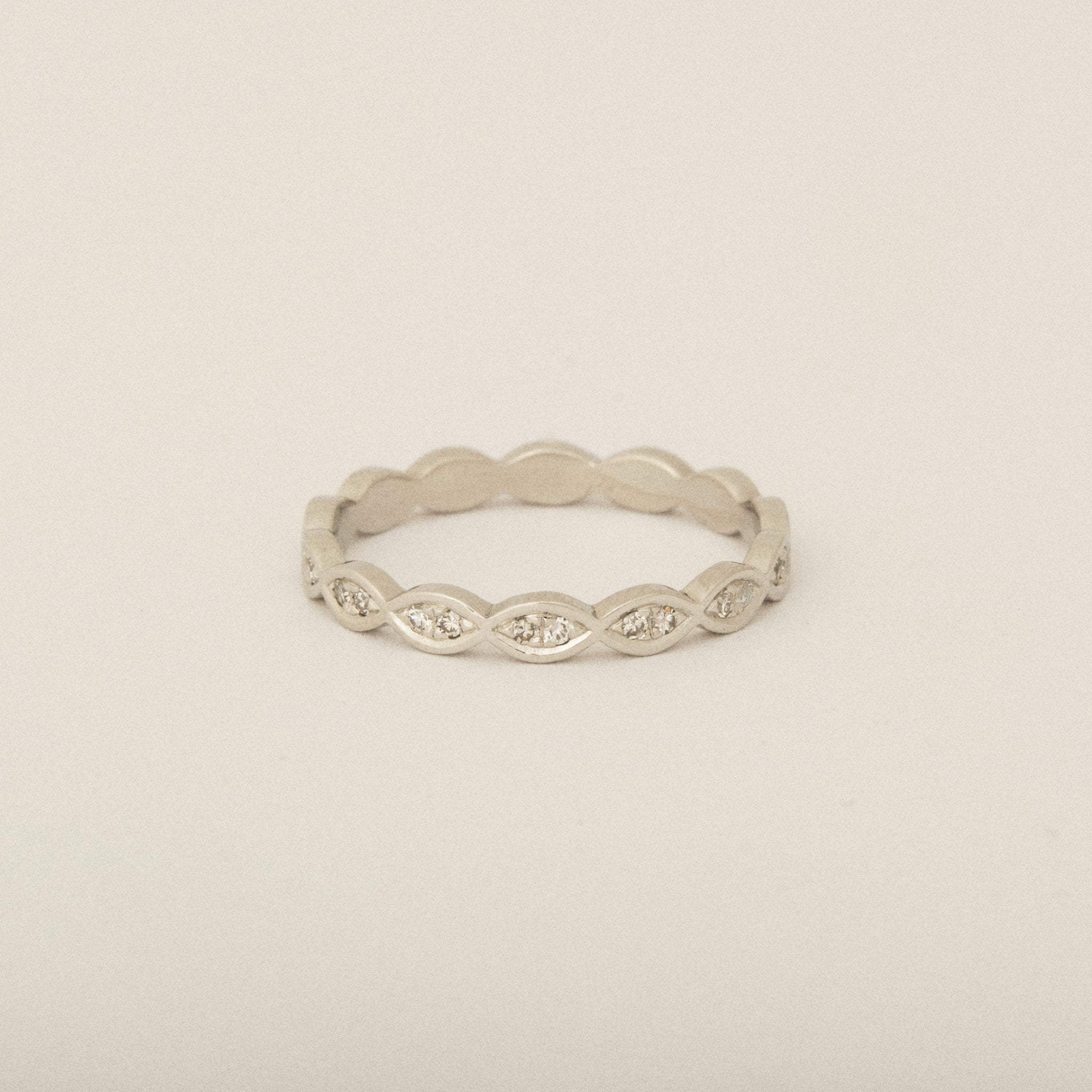 BEFORE & AFTER: Grandmother's brooch turned into four cousin diamond rings