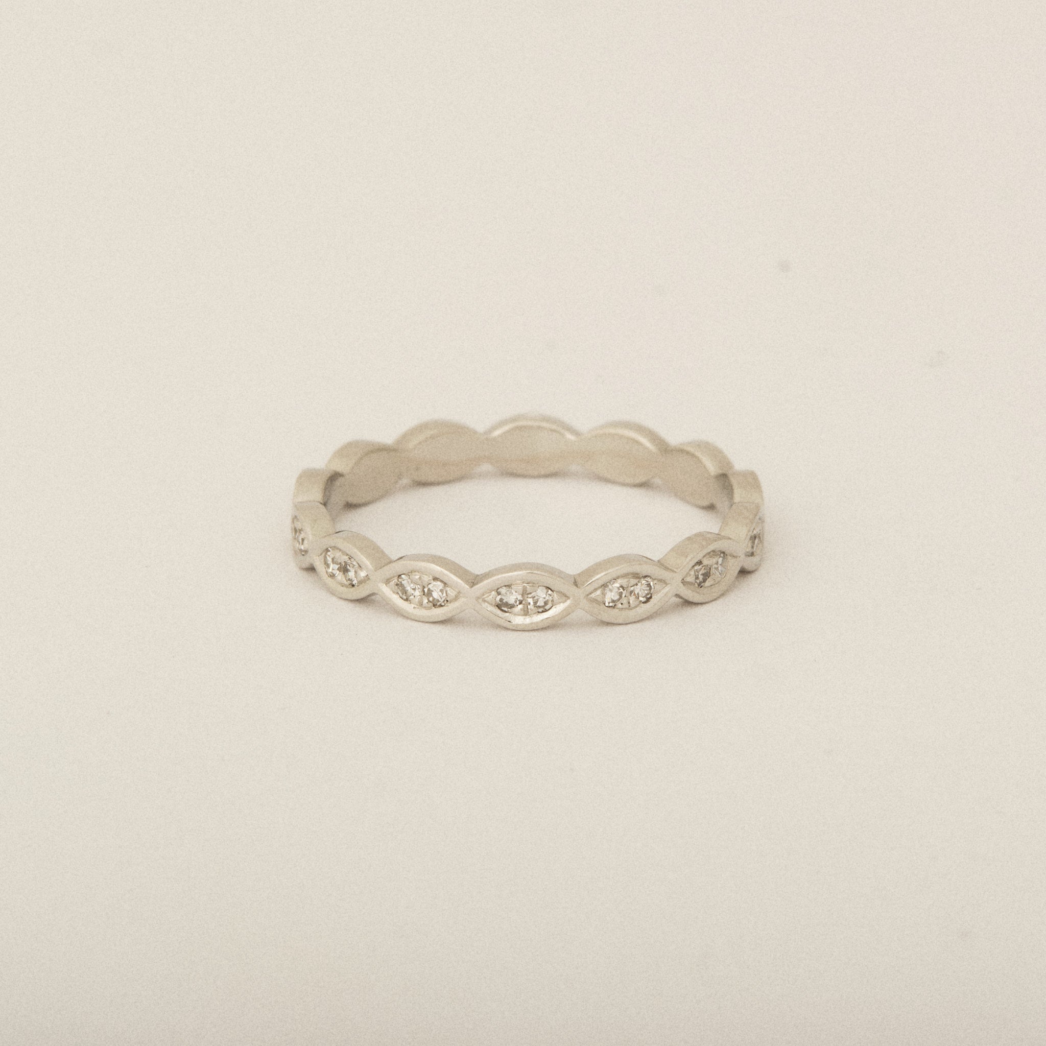 BEFORE & AFTER: Grandmother's brooch turned into four cousin diamond rings
