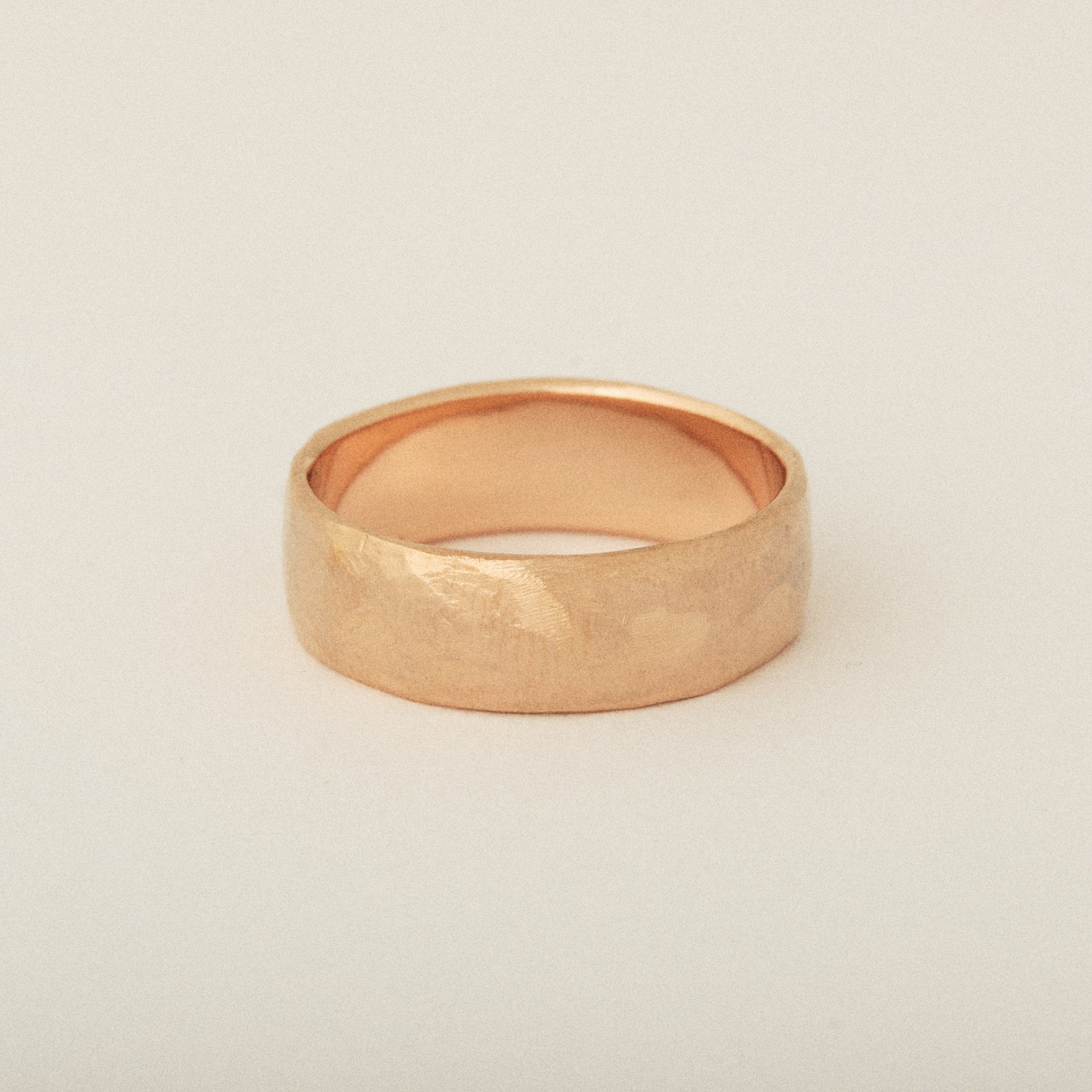14k Rose Gold Wedding Band